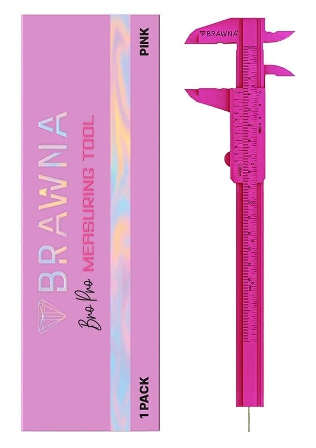 Eyebrow Mapping Caliper