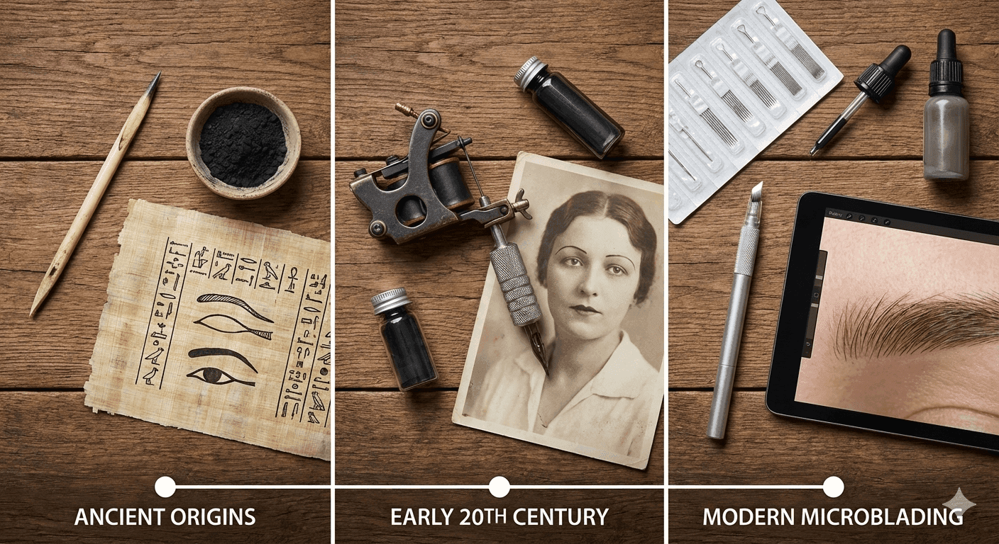 The History of Microblading