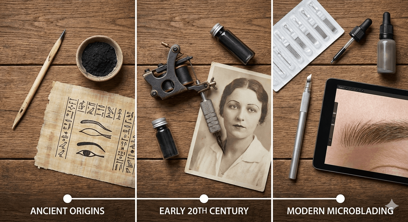 The History of Microblading